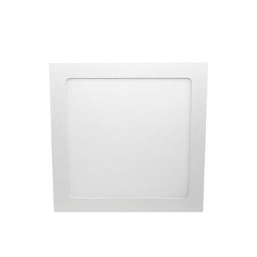 Imagem de Kit 5 plafons Quad.Sobrepor 18w 3000k - 20x20cm - Avant