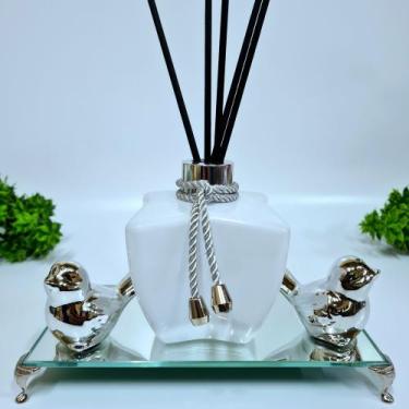 Imagem de Kit Sala, Difusor Aromatizador De Ambiente, Bandeja Pezinho - R&A, Est