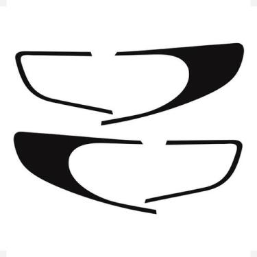 Imagem de Adesivo Mascara Negra Compatível Fiat Siena EI - Lanterna - SPORTINOX