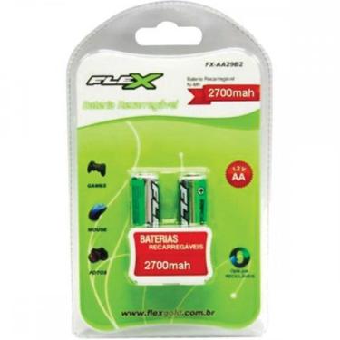 Imagem de Pilha Flex Recarreg.Aa C/2 - Flex Xcell