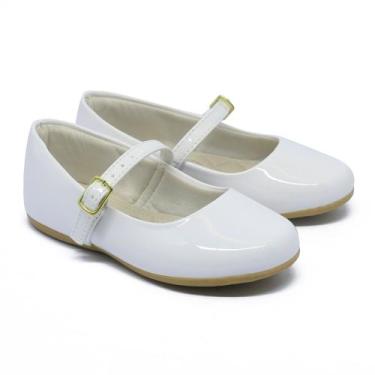 Imagem de Sapatilha Infantil Menina Sapato Feminina Social Básica Batizado Magia