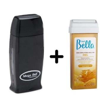 Imagem de Depilador Elétrico Depilação Mega Bell + 1 Cera Depil Bella