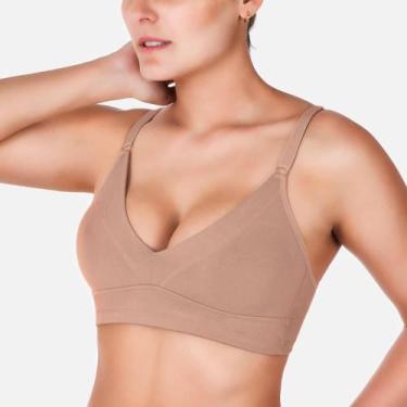 Imagem de Sutiã Moldado Sem Aro Lenzing Modal Love Secret 955010, 48, Chocolate