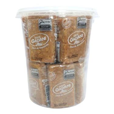 Imagem de Doce Paçoca Galvani De Amendoim 73g Pote Com 20 Unidades Atacado