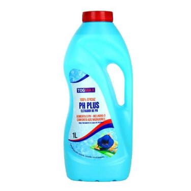 Imagem de Elevador de PH Togmax Tratamento de Piscina Agua 1L Liquido Ph Plus - 