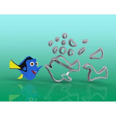 Imagem de Cortador Procurando Nemo - Peixe Dory Tamanho 5 Cm