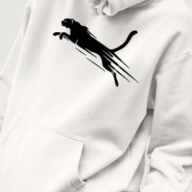 Imagem de Blusa Moletom Genuine Grit Masculina Estampada Algodão 30.1 Leopardo, 