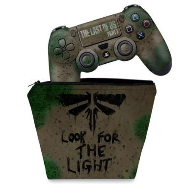 Imagem de Capa Case e Skin Compatível PS4 Controle - The Last of Us Part 1 I - P