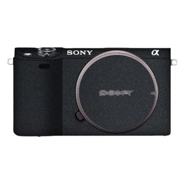 Imagem de kakotopa Película protetora do corpo da câmera compatível com Sony α6300/α6400 Película de camuflagem para câmera adesivo antiarranhões antidesgaste corte preciso ajuste personalizado fácil instalação