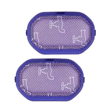 Imagem de 2 peças de filtro para Dyson DC30/DC31/DC34/DC35/DC44/DC45 Digital Slim, substituição de pré-filtro lavável DC56 compatível com aspiradores Dyson, substitui a peça de pré-filtro #917066-02