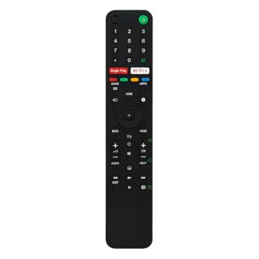 Imagem de Controle remoto de substituição RMF-TX500P para Sony TV XBR-85X800H XBR-85X900H XBR-85X950H XBR-55X850G XBR-65X850G XBR-85X850G KD-55X75CH XBR-55X90CH XBR-75X70CH 5 x 90 canais XBR-85X90C XBR-55X950G