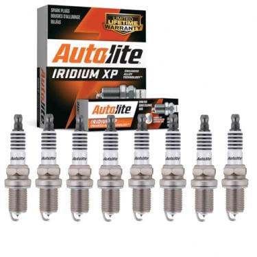 Imagem de 8 velas de ignição Autolite Iridium XP compatíveis com Dodge Ram 1500 4.7L 5.2L 5.9L V8 1997-2007