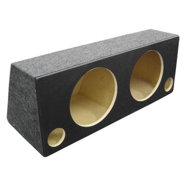 Imagem de Caixa Vazia para 2 ALTO Falantes de 12 Polegadas e 2 Dutos 3 Polegadas Acarpetada