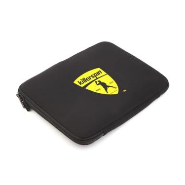 Imagem de Killerspin Bolsa de raquete para tênis de mesa de manga preta – Ping Pong Case para 4 raquetes com fecho elástico