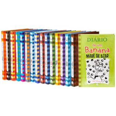 Imagem de Coleção De Livros : Diário de Um Banana Volumes De 1 a 17 ( Capa Dura)