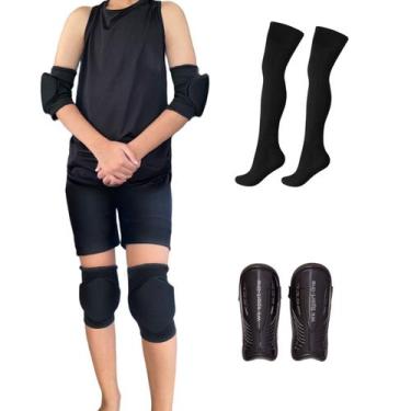 Imagem de Caneleira Meião Joelheira Cotoveleira Premium - Infantil - WK SPORTLIN