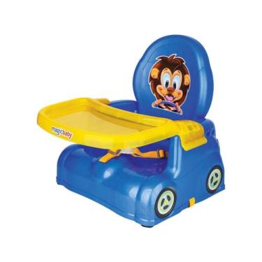 Imagem de Cadeira de Alimentação Magic Baby Leão - para Crianças até 20kg, Azul 