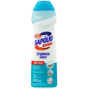 Imagem de Sapólio Radium Cremoso Com Cloro Não Risca 250ml Bombril