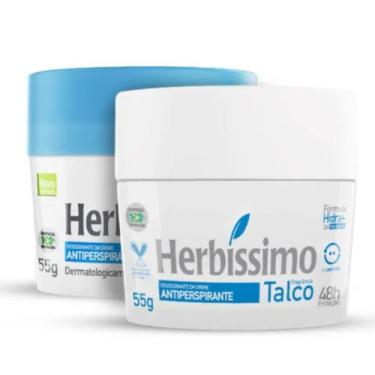 Imagem de Kit 2 Desodorante Sensitive e Talco Herbíssimo 55G - Dana - Dana Cosmé