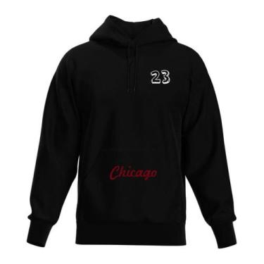 Imagem de Blusa De Frio Moletom Fechado Bolso Canguru Com Capuz Estampado - Rela