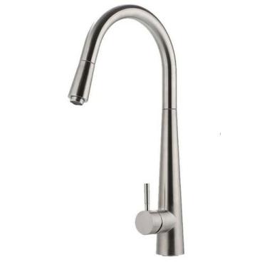 Imagem de Torneira Gourmet Monocomando Extensivel 360 Cozinha Escovada - BRUDER