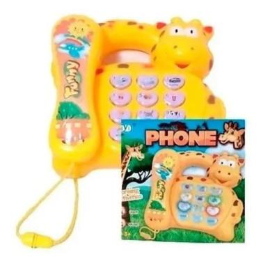 Imagem de Telefone Musical Infantil Brinquedo Educativo - SHUYI