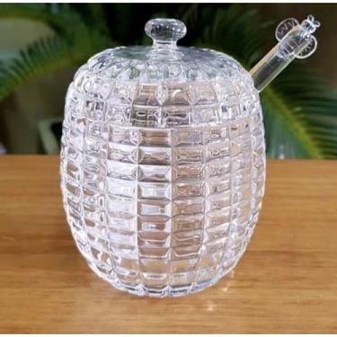 Imagem de Meleira de Vidro Com Pegador e Tampa Tress Lyor 210ml