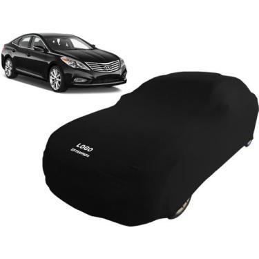 Imagem de Capa Para Cobrir Carro Hyundai Azera Tecido Helanca - Mz, Preta