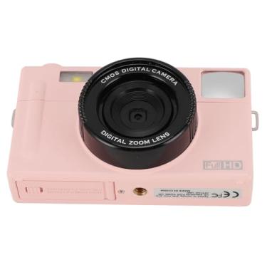 Imagem de Câmera Digital Infantil 48MP 3 Polegadas IPS Tela Colorida 20 Filtros Câmera Com Foco Automático Câmera Compacta de Alta Definição Com Microfone para Formatura (64 GB)