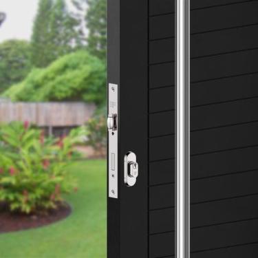 Imagem de Fechadura Rolete Perfil Estreito 21mm Cilindro 50mm Cromado 522R51CR-E