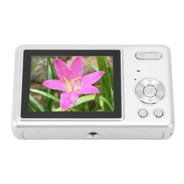 Imagem de Câmera Digital, Tela TFT de 12MP 1080P 2,4 Polegadas Zoom 16X Câmera Digital de Bolso Com Foco Automático para Crianças Adolescentes Adulto Iniciante, Câmera Portátil Câmera