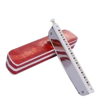 Imagem de Para Iniciantes harmônica Gaita Cromática De 24 Furos Para Adultos E Iniciantes, Pacote De Caixa Colorida