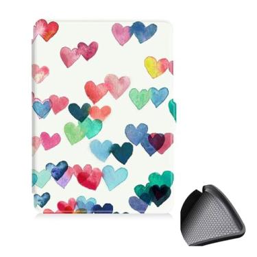 Imagem de GUKSRASO Capa para 7" Kindle Paperwhite 12th Gen 2024 e Kindle Colorsoft Signature Edition, PU e TPU Soft Traseiro Tampa Protetora para com Despertar/sono Automático