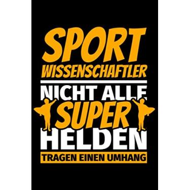Imagem de Notizbuch liniert: Sportwissenschaftler Geschenke lustig