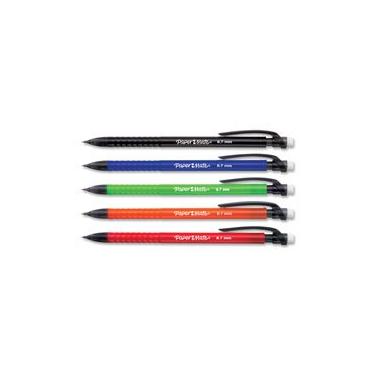 Imagem de Paper Mate Lapiseiras Write Bros, 0,7 mm, HB #2, cores sortidas, 10 unidades