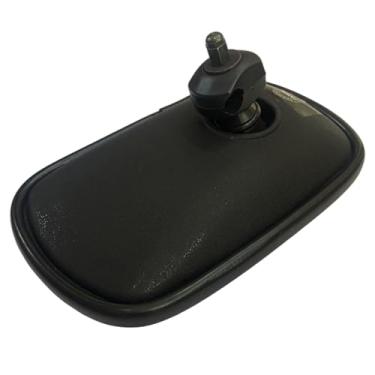 Imagem de JCB Peças de retroescavadeira - cabeça espelhada 3CX para vários modelos JCB (vidro curvo) - peça JCB nº 123/04970, 334/E0829, 331/63982, preta