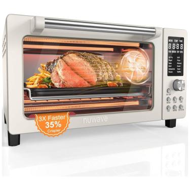 Imagem de Forno Elétrico 12 em 1 com Capacidade de 19L, Material de Aço Inoxidável e Tela LCD, 11...