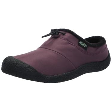 Imagem de KEEN Pantufas femininas Howser 3 Slide confortáveis e duráveis, Plum Perfect/Verde absinto, 39