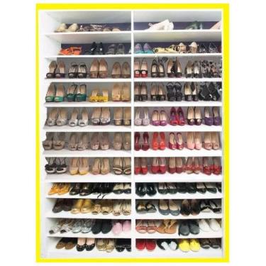 Imagem de Sapateira Colméia Expositor Sapatos Loja Closet - MAGIA