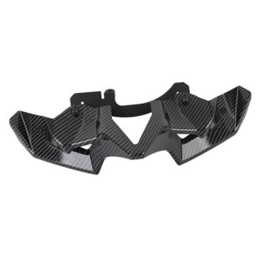Imagem de Winglet de Carenagem Frontal para Z900 2020-2024, Melhorando a Estabilidade de Pilotagem Com Design Aerodinâmico, Material Plástico Leve, (Aparência de fibra de carbono)