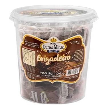 Imagem de Pote De Doce De Brigadeiro Cremoso Com 21 Unidades