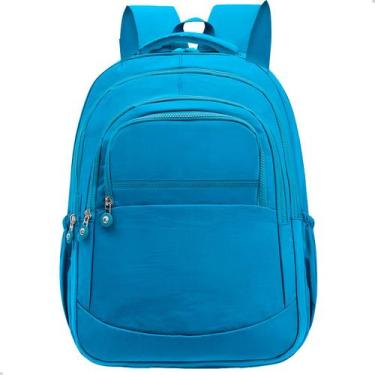 Imagem de Mochila Bolsa Escolar Faculdade Trabalho Grande Feminina Espaço Para N