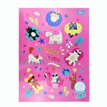 Imagem de Caderno Brochura Caligrafia Universitário D+ Capa Dura 40 Folhas 18,7 