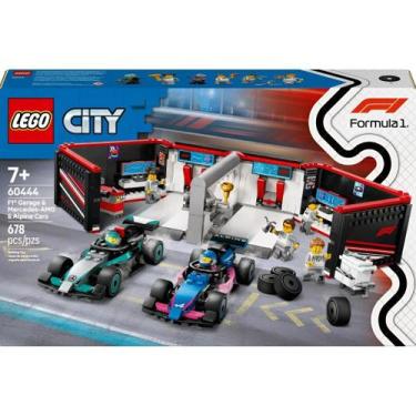 Imagem de Lego City Garagem De F1 Mercedes E Alpine - 60444