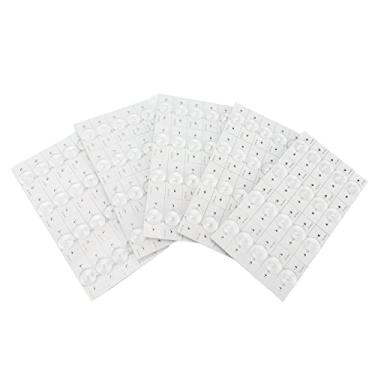 Imagem de Lâmpada de 3V SMD Biço de Alto Brilho, 700 Telas, Placa de Base de Alumínio, Transparente Redondo, para Reparo de TV LED de 32-65in, Com Flangeamento de Lentes ópticas