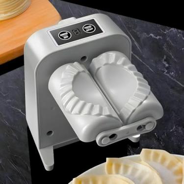 Imagem de Máquina de Fechar Pastel e Guioza Automática, Seladora Elétrica, Temporizador, Carregamento USB,