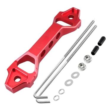 Imagem de Bateria de amarração da bateria, bateria pressiona para a bandeja | Acessórios para carros de alumínio bandejas de bateria do suporte,Substituição leve de montagem automotiva para carros SUVs RV