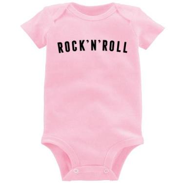 Imagem de Body Bebê Rock 'n' Roll - Foca na Moda, Rosa bebê, M