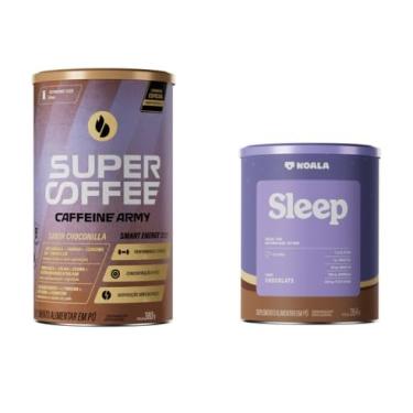 Imagem de Kit Supercoffee Economic Size Sabor Choconilla (380g) + Koala Sleep Sabor Chocolate (264g)