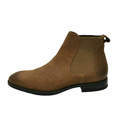 Imagem de Bota masculina Kenneth Cole New York Futurepod Camurça Chelsea com sistema de ressalto IP, Taupe, 11